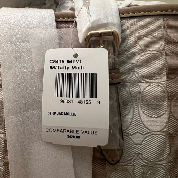 Coach Mollie Tote In Signature Jacquard With Stripes - Picture 12 of 12